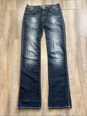Rock 47 By Wrangler Low Rise Flare Jeans